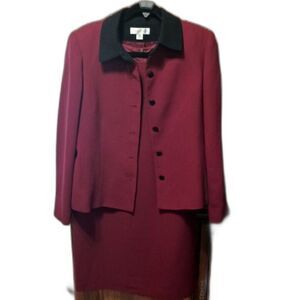 CASUAL CORNER SZ 14 DRESS W/BLAZER (blazer sz 12)